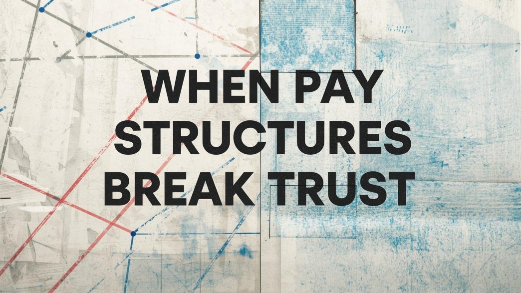 When Pay Structures Break Trust