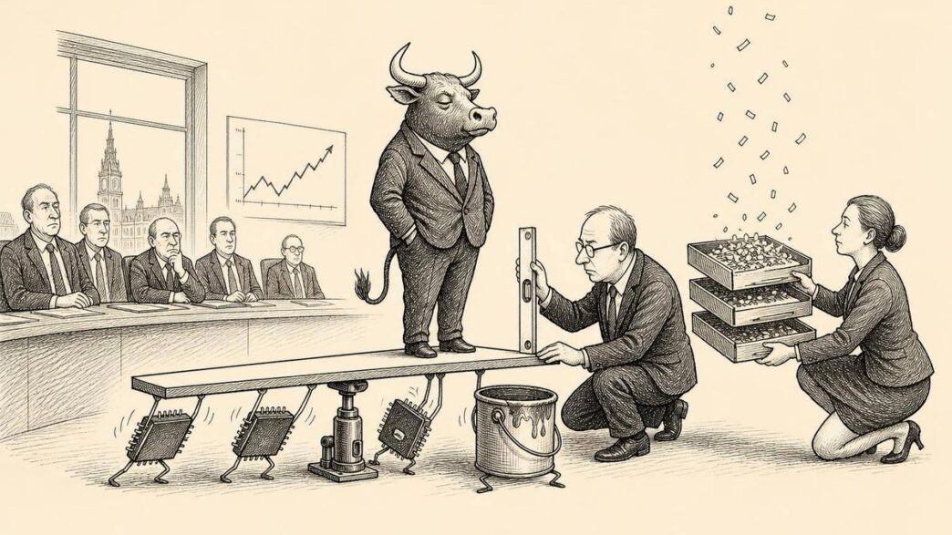 AEX ends firmer, but the message is disciplined